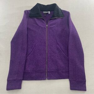 Ibex Jacket Merino Wool Full Zip Womens Small Zque Wool Outdoor Hiking Gorpcore